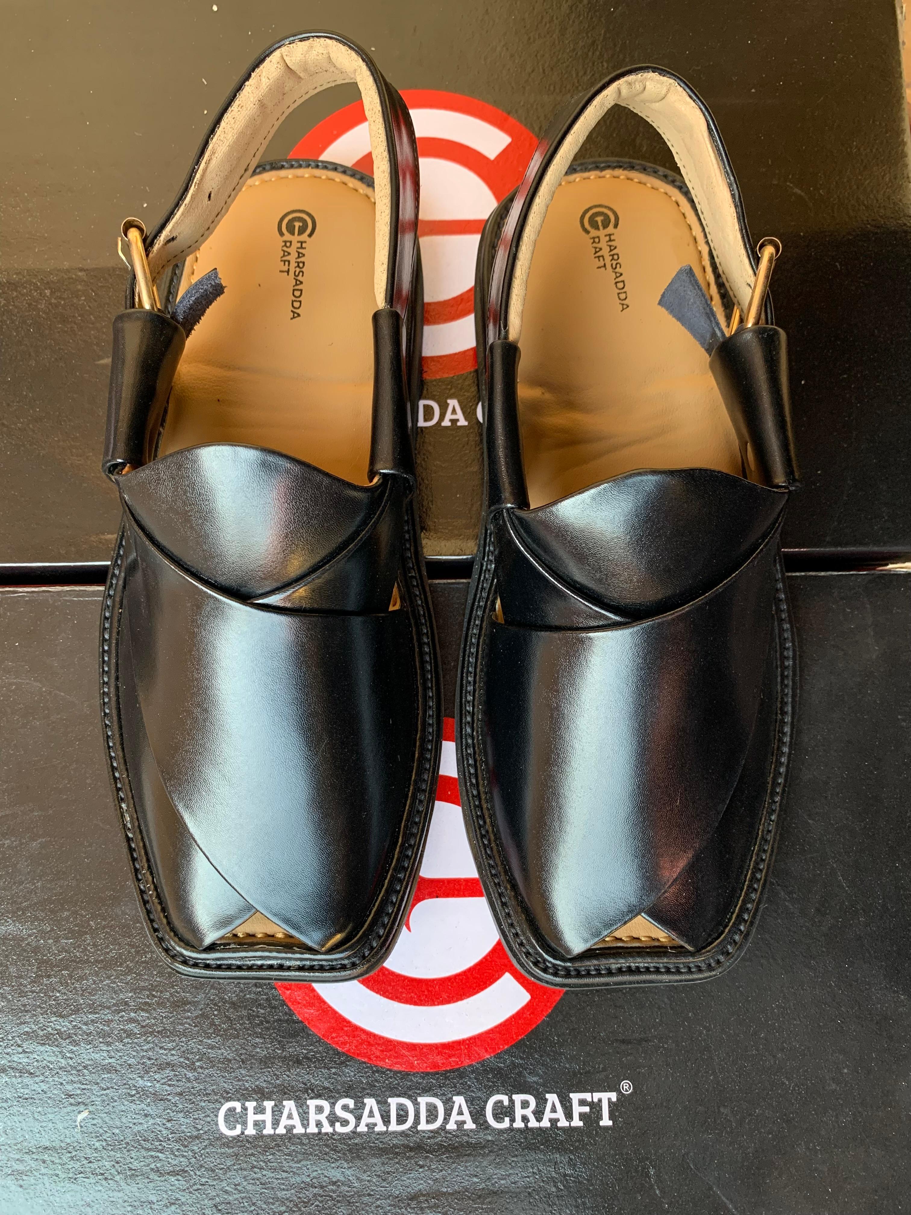 charsadda classic Black smart zalmi chappal